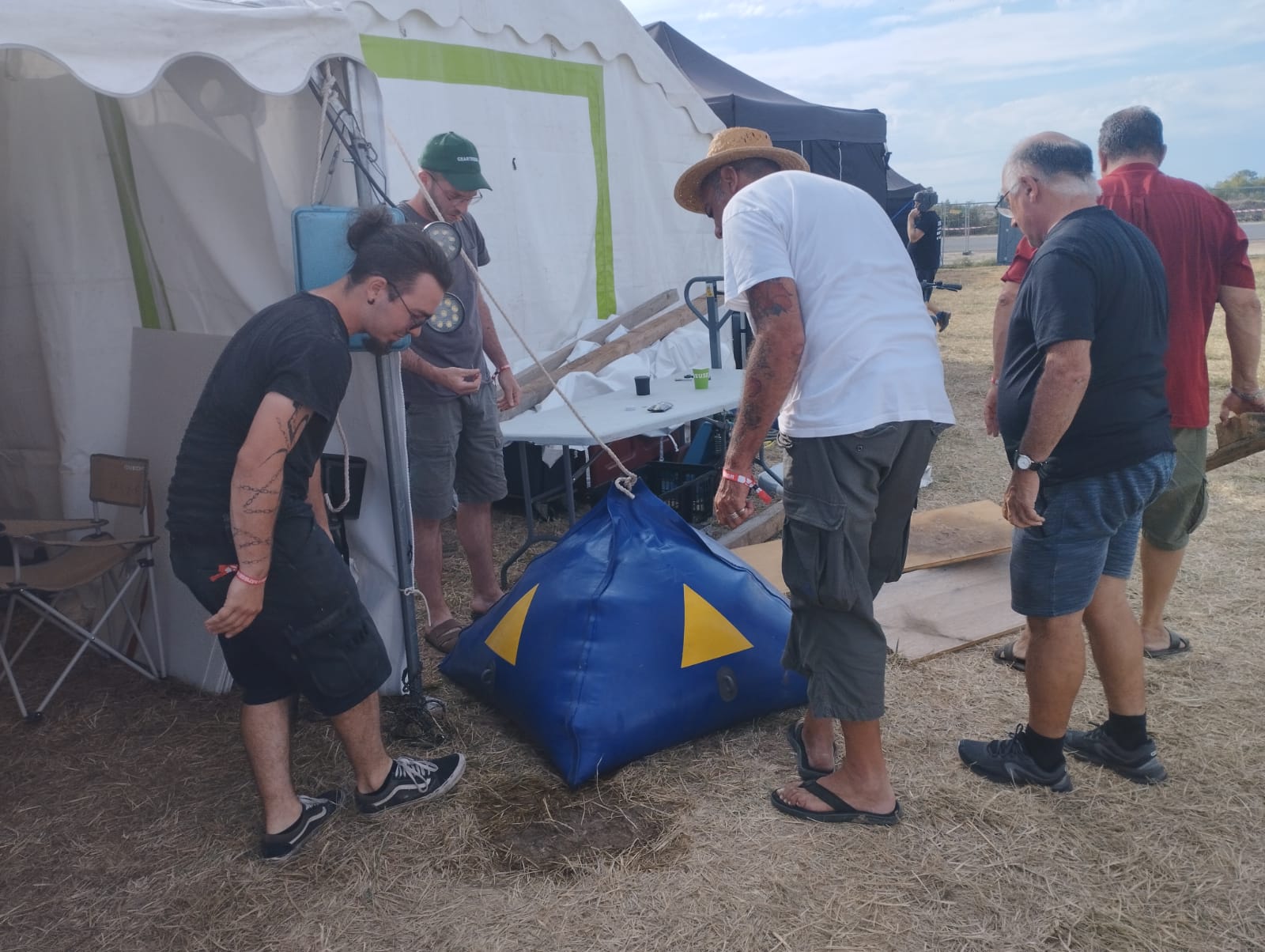 Le bar de la guinguette